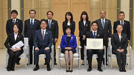 表彰の様子の写真2
