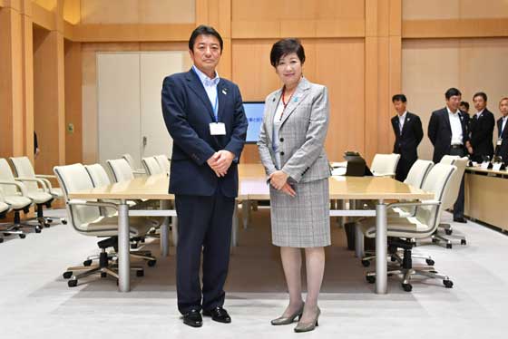 区市町村長との意見交換の写真2
