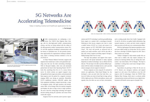 5G Networks Are Accelerating Telemedicine