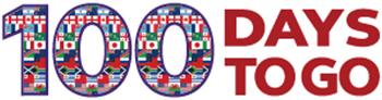 100 Days to Go Event Logo