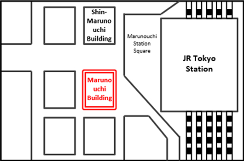 Access:Marucube, 1st Floor, Marunouchi Building
