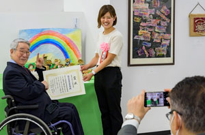 제37회 도쿄도 장애인 종합 미술전의 모습.4