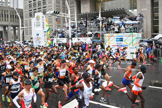 東京マラソンの様子の写真2