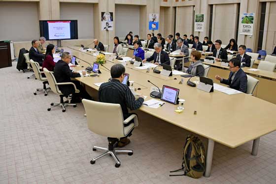 東京の観光振興を考える有識者会議の写真1