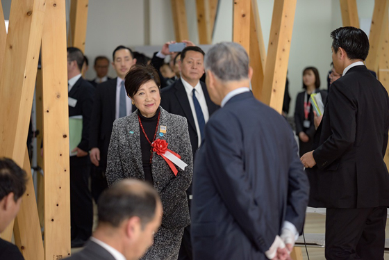 「選手村ビレッジプラザ」式典の写真1