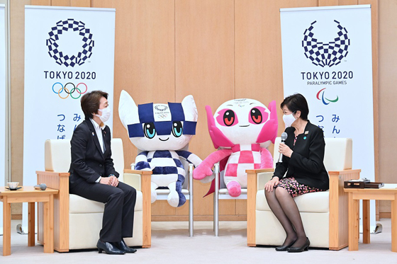 面会（橋本聖子東京オリンピック・パラリンピック担当大臣）の写真1