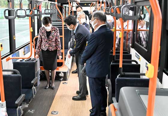 行政視察（東京BRT）の写真1