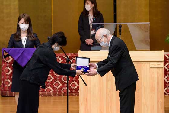 令和2年度東京都名誉都民顕彰式及び東京都功労者表彰式式典