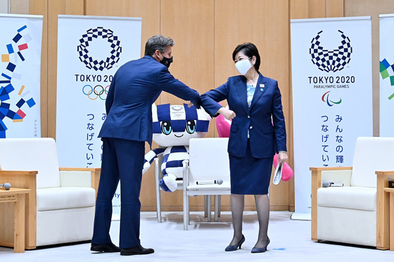 面会 セバスチャン コー ワールドアスレティックス会長 東京都 面会 セバスチャン コー ワールドアスレティックス会長 東京都