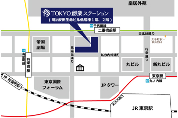 会場への地図1