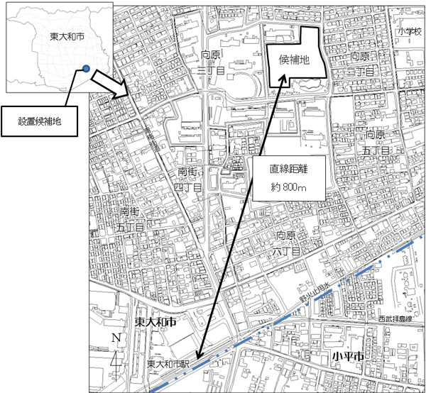 都立北多摩地区特別支援学校 仮称 設置候補地について 東京都