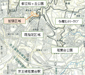 拡張区域の地図1