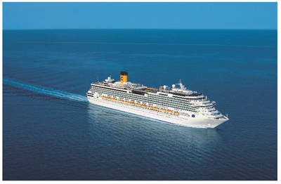 ◇特大模型/豪華客船/大型客船/COSTA SERENA/コスタ・セレーナ