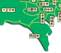 都内区市町村マップ 東京都