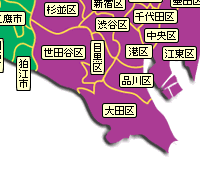 都内区市町村マップ 東京都